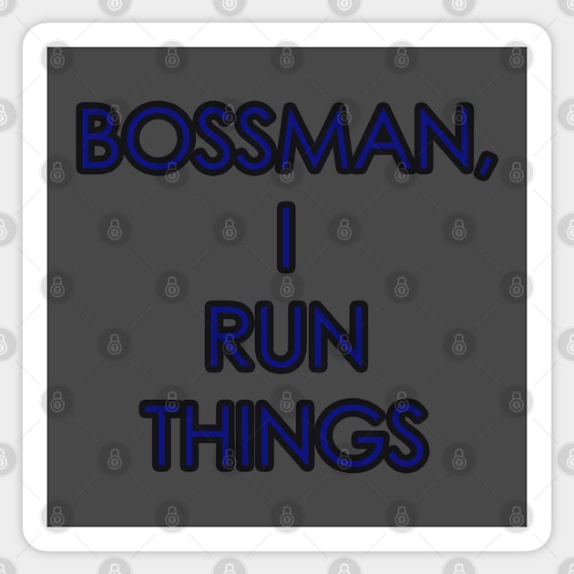 Bossman Sticker by Samuelproductions19